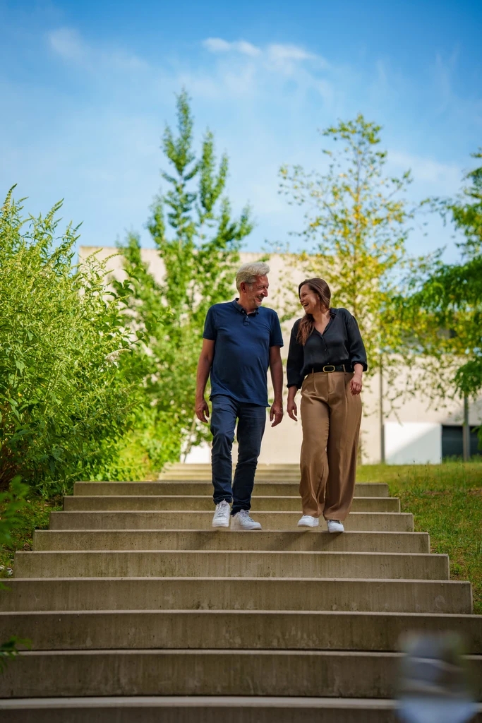 Foto van Sascha en Anouch